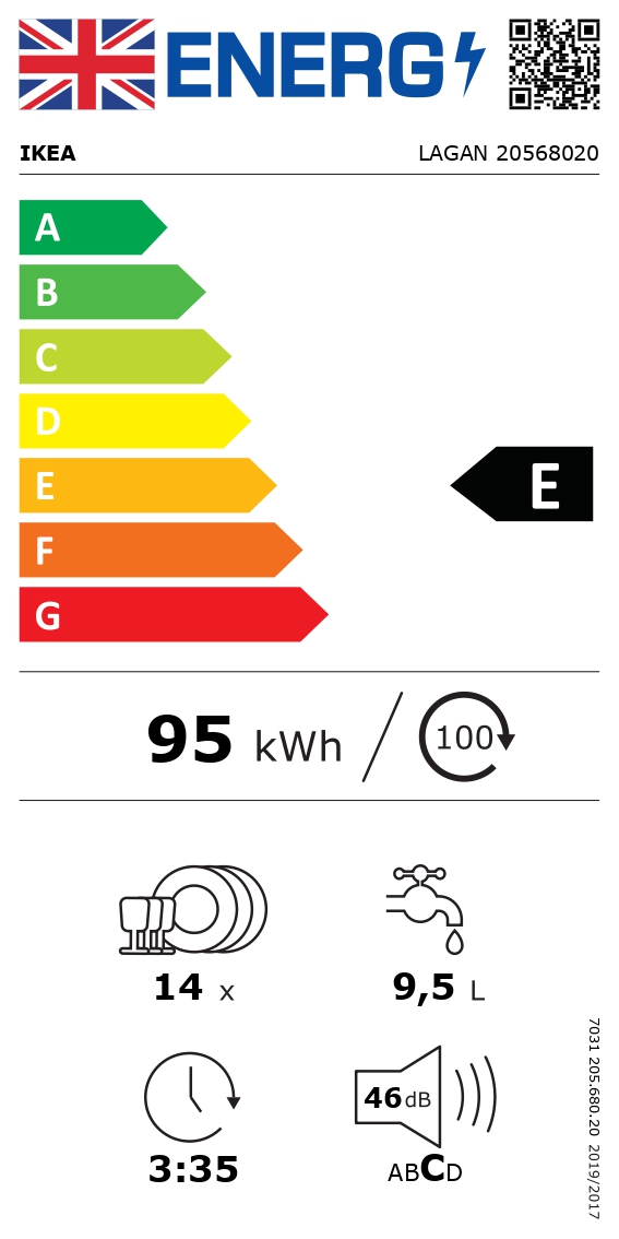 Energy Label Of: 20568020