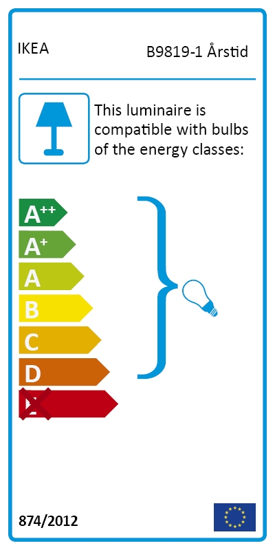 Energy Label Of: 00280637