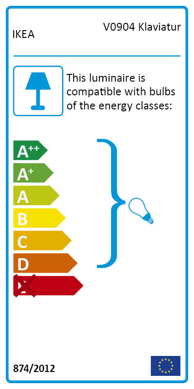 Energy Label Of: 30252713