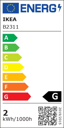 Energy Label Of: 60594606