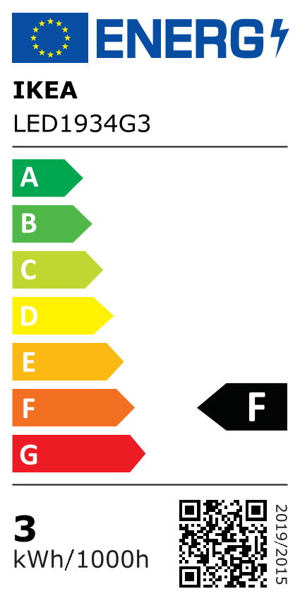 Energy Label Of: 40439254