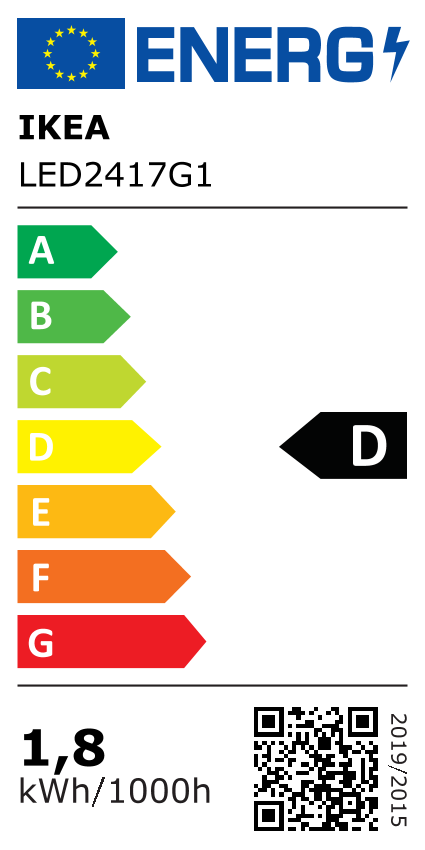 Energy Label Of: 50614799