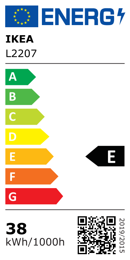 Energy Label Of: 60536008
