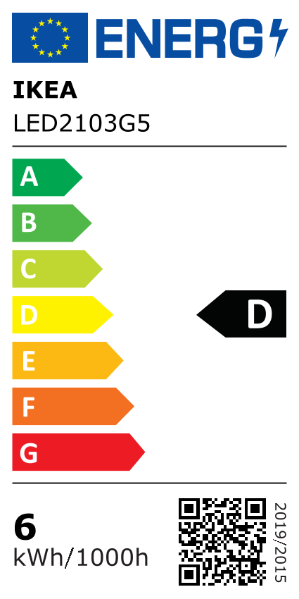 Energy Label Of: 00541545