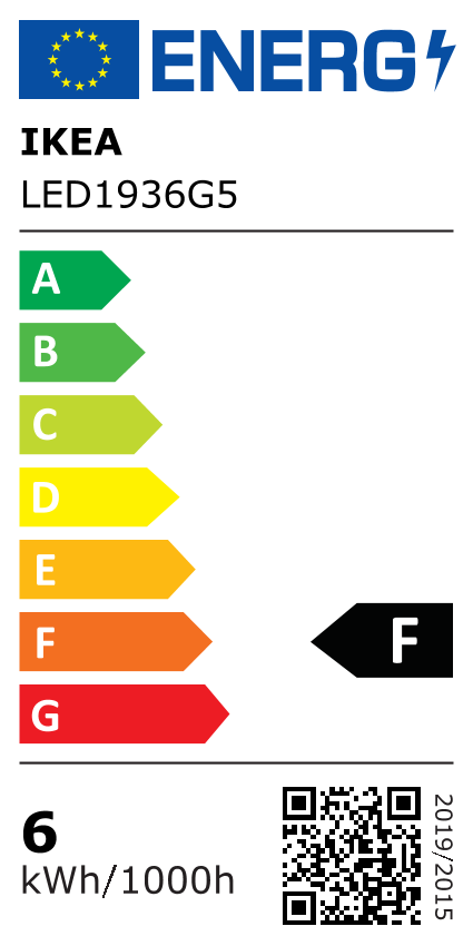 Energy Label Of: 20441333