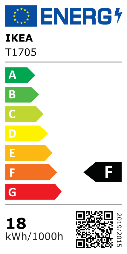 Energy Label Of: 80527239