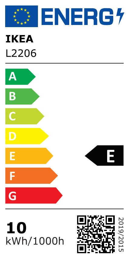 Energy Label Of: 80536074