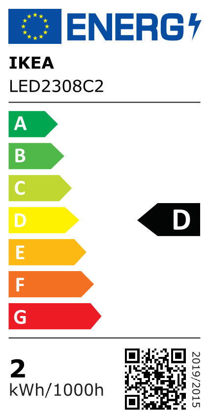 Energy Label Of: 30584034