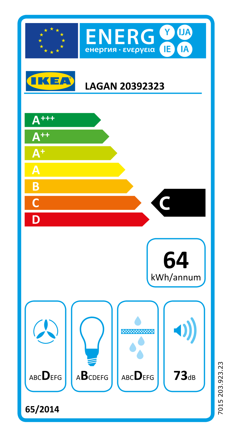 Energy Label Of: 20392323